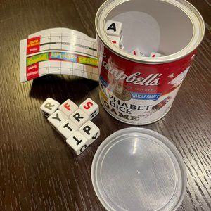 Campbell's Alphabet Dice Game